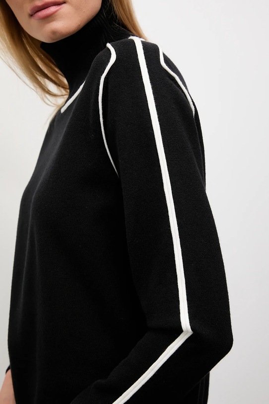 Answear.LAB sweter z wełną 2520 czarny