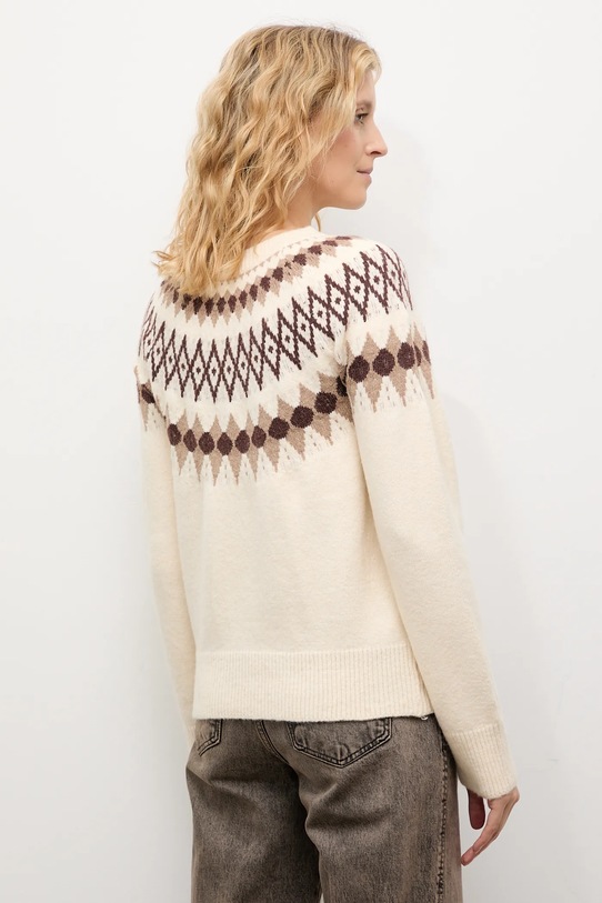 Odzież Answear.LAB sweter z wełną LU2522.fh beżowy