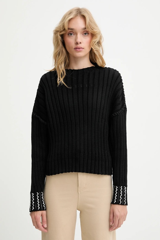 Answear.LAB sweter bawełniany PK.7600.tos czarny WA25