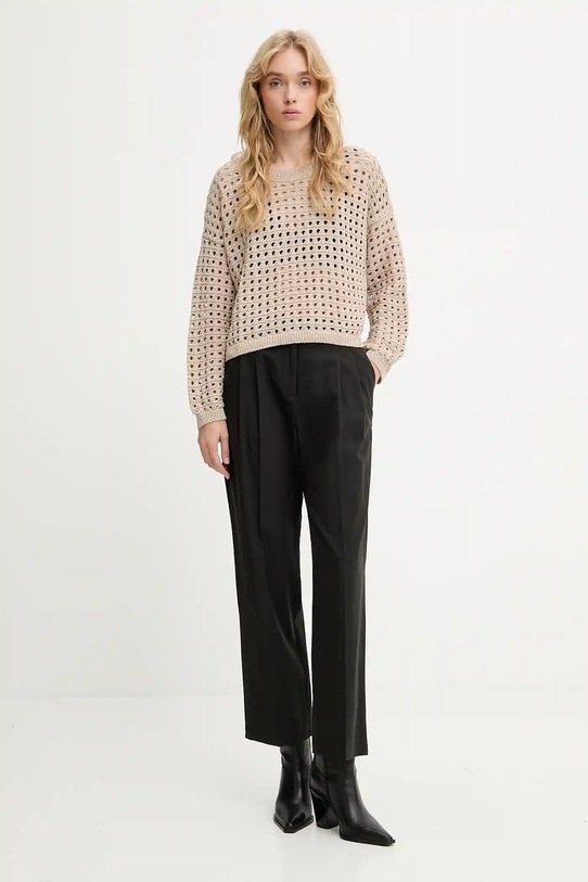 Answear.LAB sweter PK.7453.TOS beżowy WA25