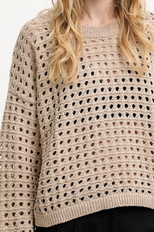 Answear.LAB sweter PK.7453.TOS beżowy