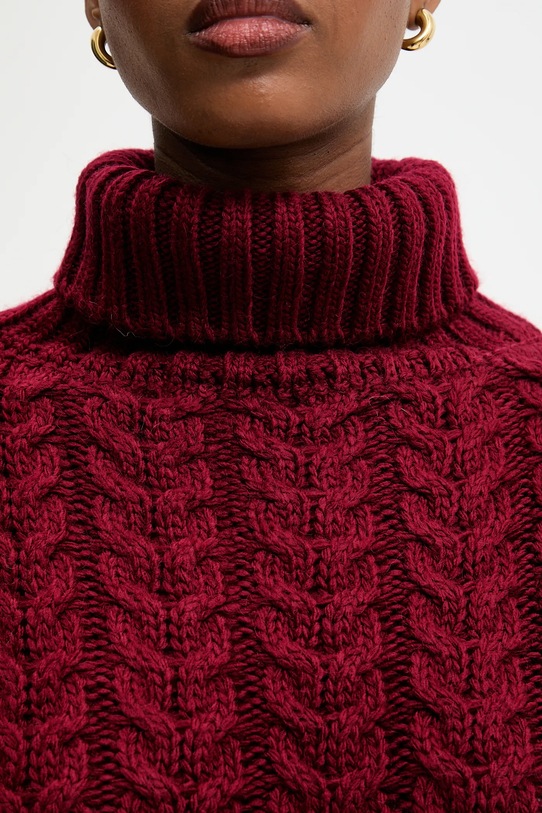 Answear.LAB sweter 3598.tos bordowy