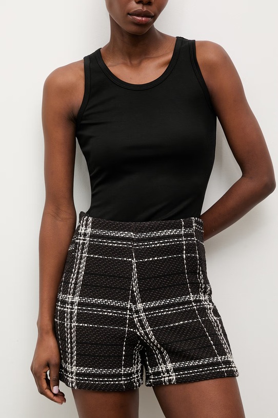 Answear.LAB kratke hlače ženske z bombažem 53016 rjava WA25