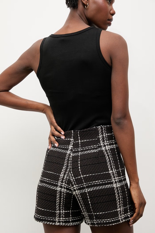 Oblačila Answear.LAB kratke hlače ženske z bombažem 53016 rjava