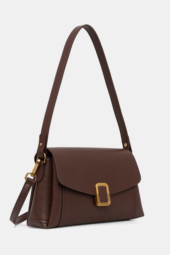 Kožená kabelka Answear.LAB 633.cjk hnedá WS26