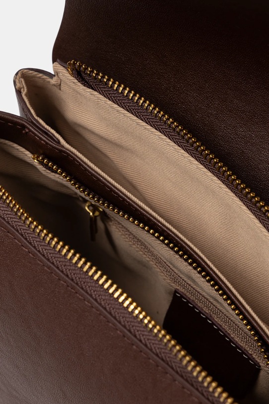 Kožená kabelka Answear.LAB 633.cjk hnedá