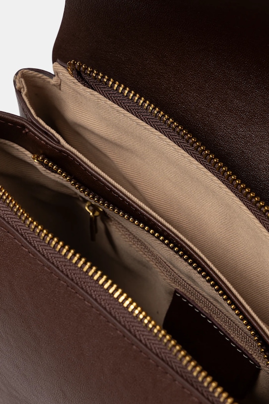 Kožená kabelka Answear.LAB 633.cjk hnedá