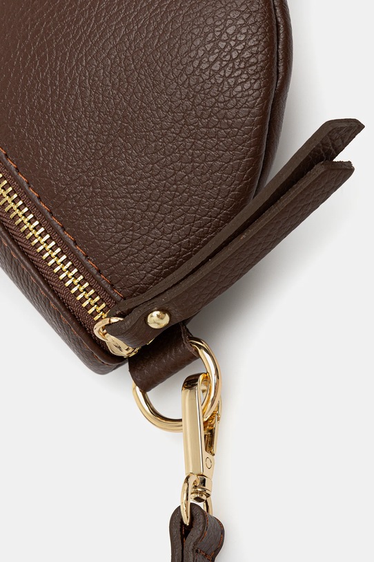 Аксессуары Кожаная сумка на пояс Answear.LAB 565.hak коричневый