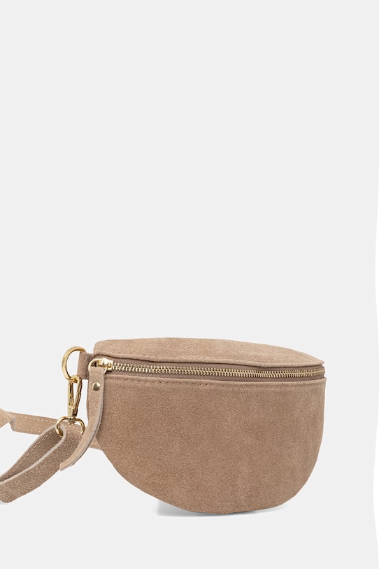 Answear.LAB Borsetă damă din piele întoarsă 683.hak bej WS26