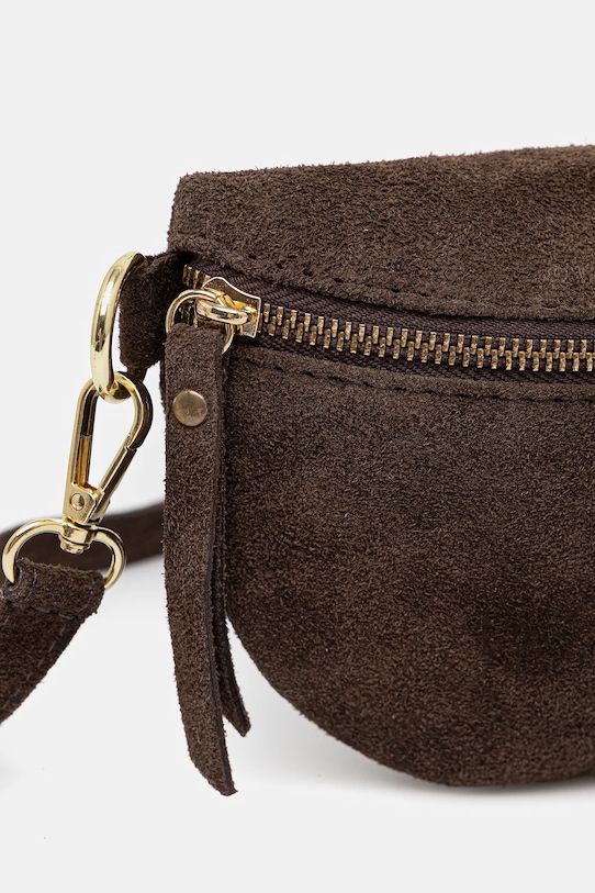 Accesorii Answear Lab rinichi de piele intoarsa 683.hak maro