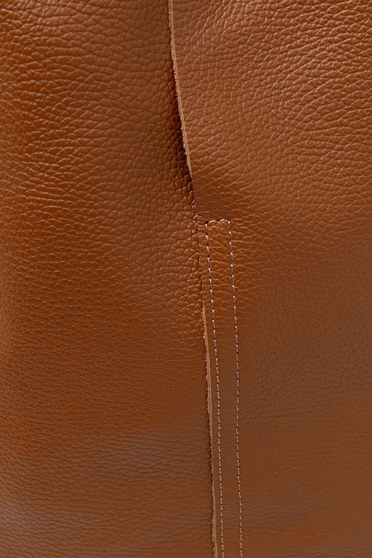 Answear.LAB torebka skórzana brązowy 916.hak