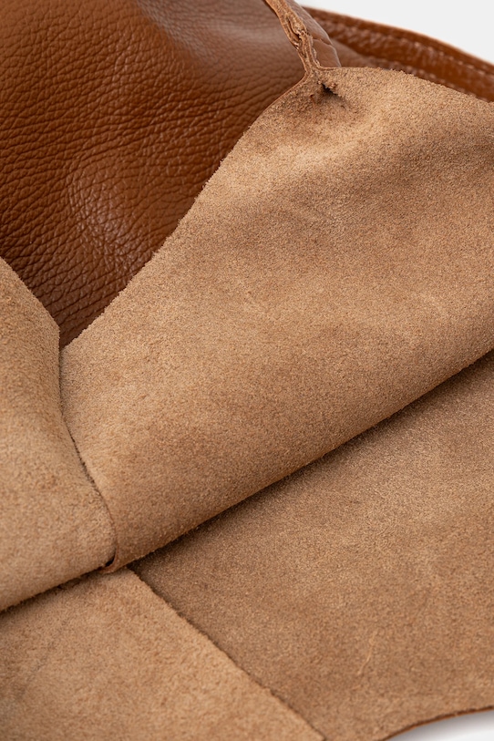 Answear.LAB torebka skórzana 916.hak brązowy