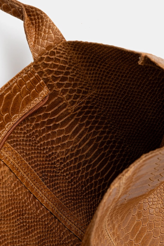Answear Lab poseta de piele 579.hak maro