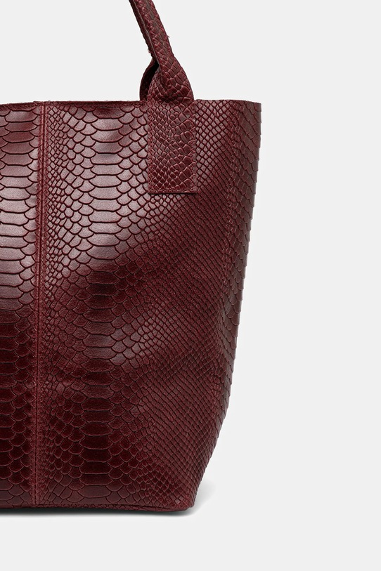 Doplnky Kožená kabelka Answear Lab 579.hak burgundské