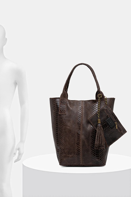 Kožená kabelka Answear.LAB 579.hak