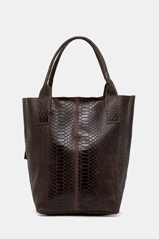 Accesorii Answear Lab poseta de piele WA25.TOD045 maro
