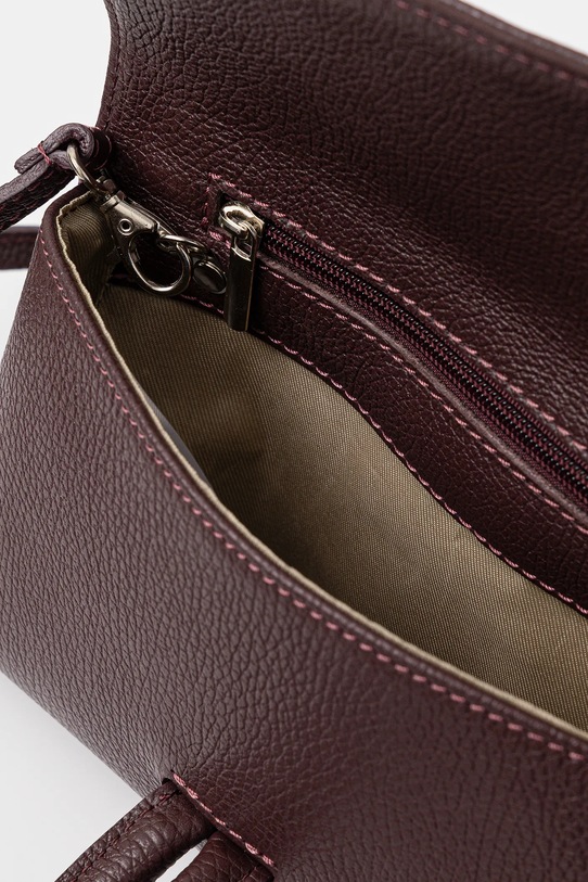 Answear.LAB kopertówka skórzana 864.hak bordowy