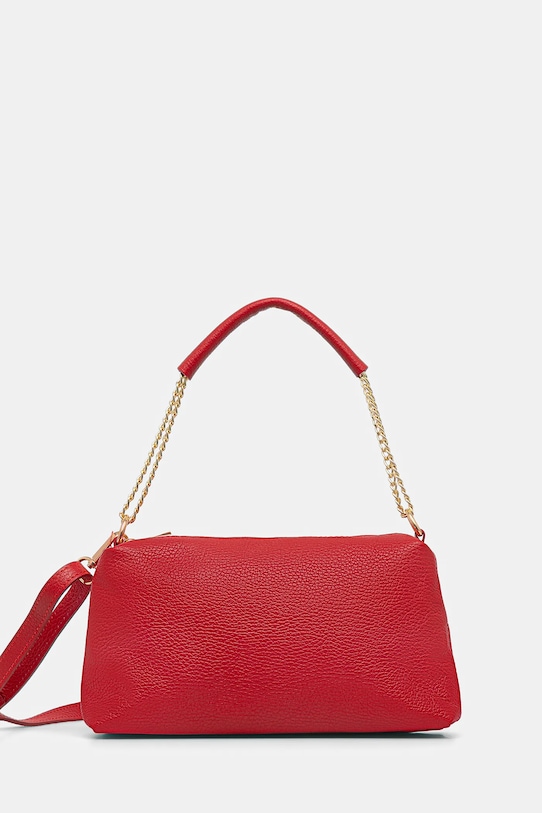 Answear.LAB torebka skórzana skóra licowa czerwony 929.hak