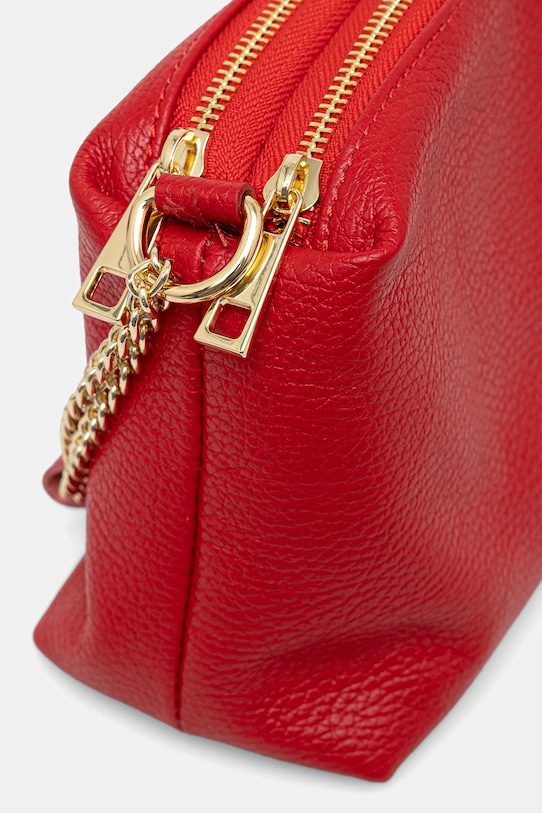 Answear.LAB torebka skórzana 929.hak czerwony