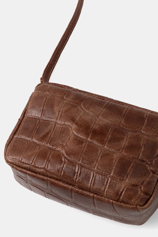 Accesorii Answear.LAB poseta de piele 446-2.hak maro