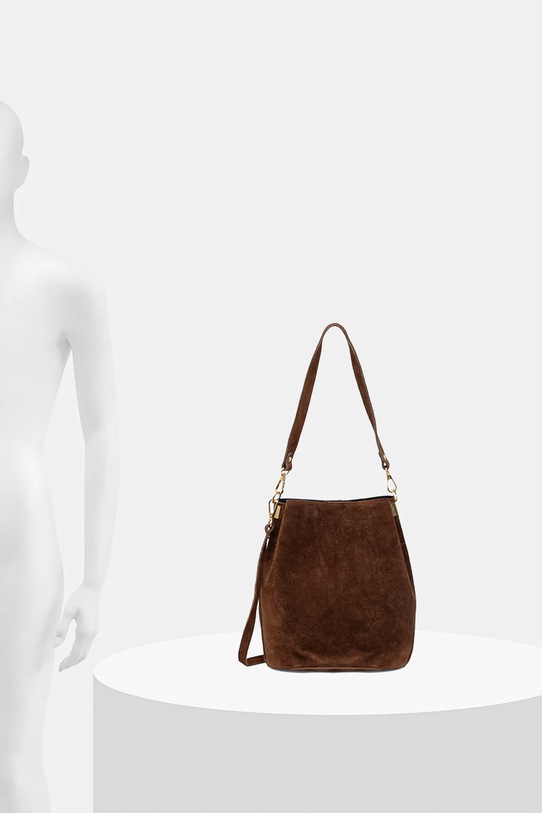 Answear.LAB torebka zamszowa 1268.hak