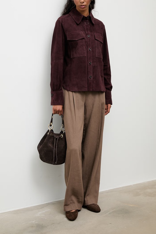 Замшевая сумочка Answear Lab WA25-TOD056