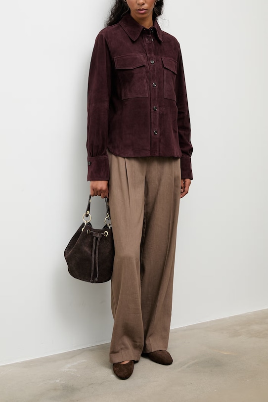 Замшевая сумочка Answear Lab WA25-TOD056