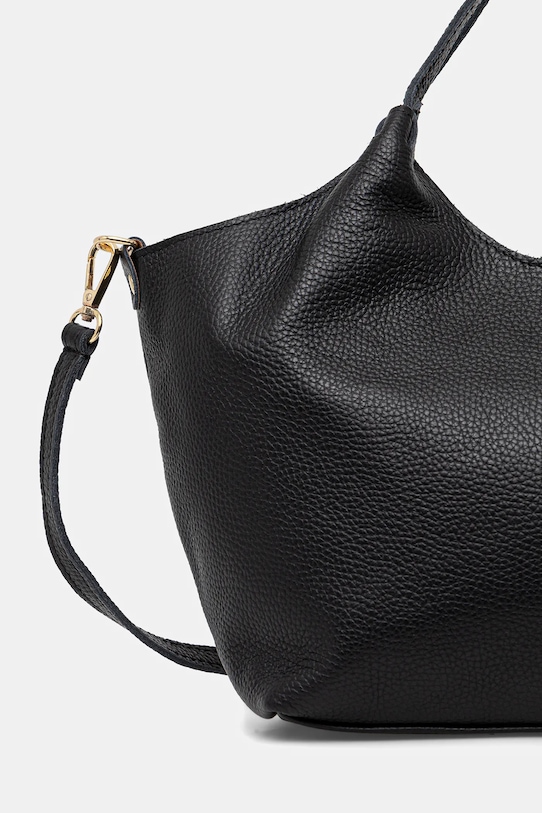 Answear.LAB torebka skórzana czarny 1239.hak