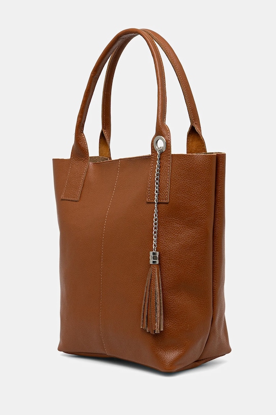 Кожаная сумочка Answear Lab 100400.hak коричневый WA25