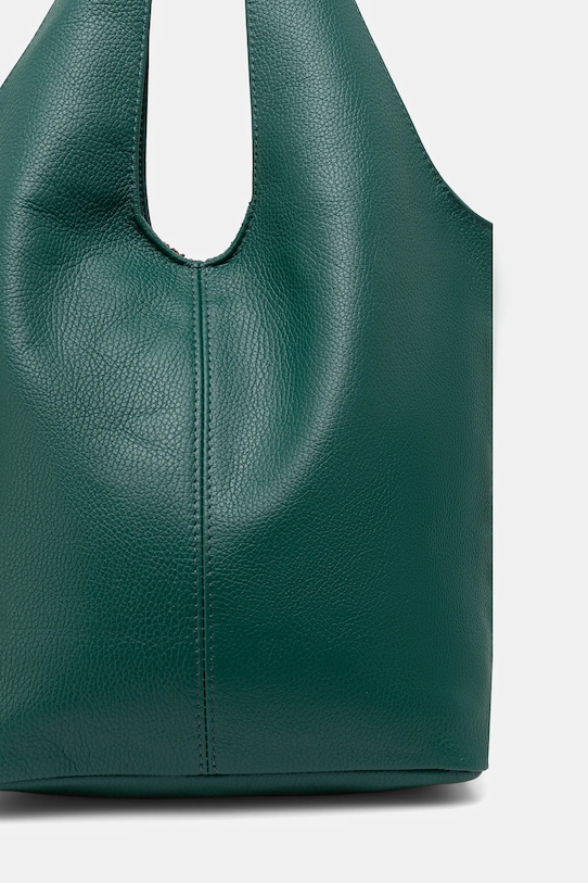 Kiegészítők bőr táska 766-2.hak zöld