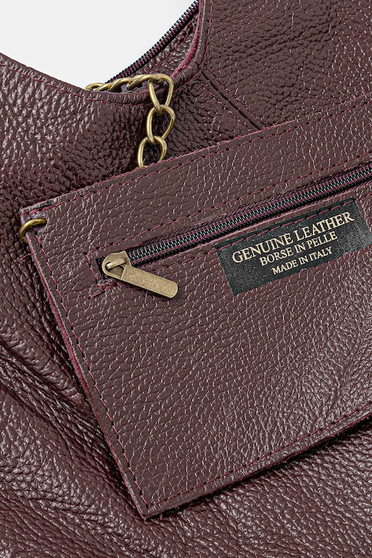 Шкіряна сумочка Answear.LAB 766-2.hak бордо