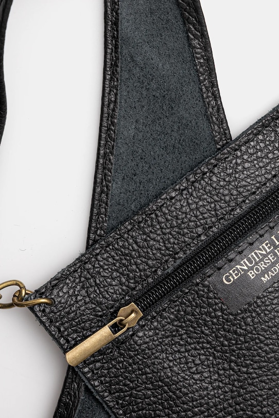 Кожаная сумочка Answear.LAB 766-2.hak чёрный