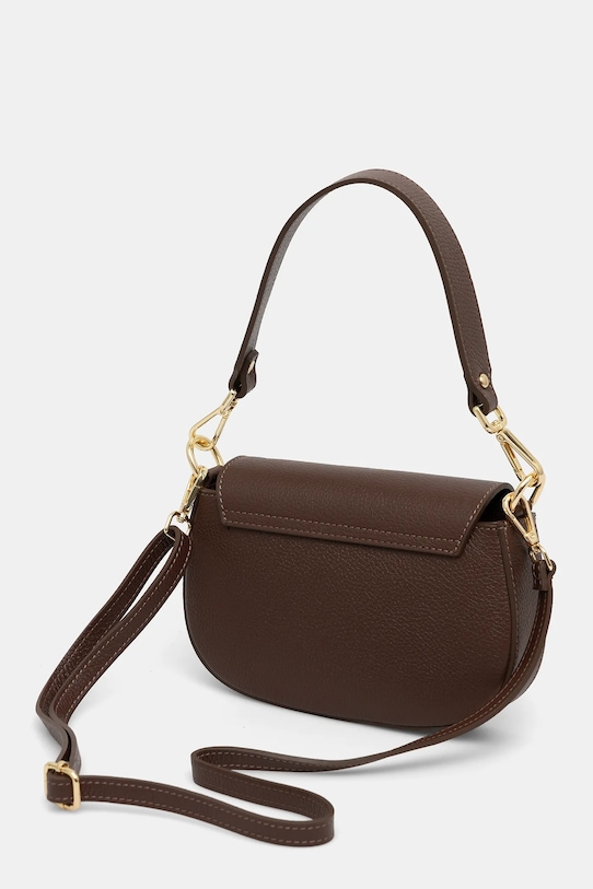 Akcesoria Answear.LAB torebka skórzana 890.hak brązowy