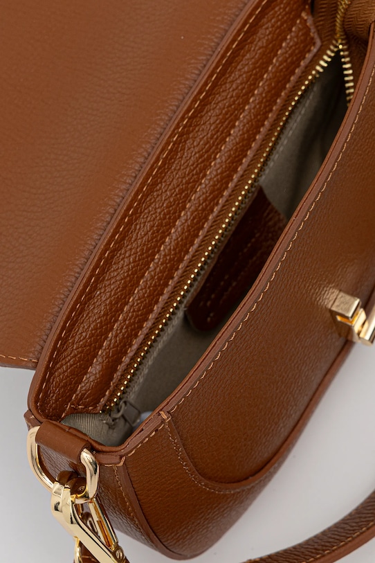 Answear.LAB torebka skórzana 890.hak brązowy