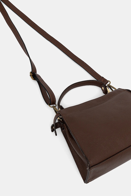 Accesorii Answear Lab poseta de piele 1263.hak maro