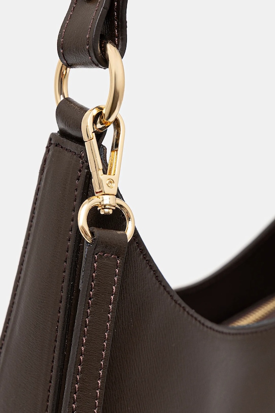 Kožená kabelka Answear.LAB hnedá 1005.IOS