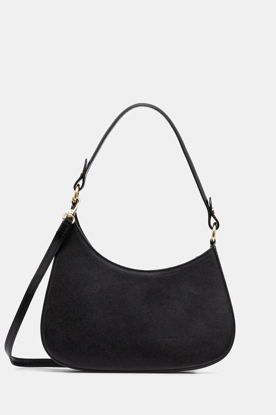 Kožená kabelka Answear.LAB přírodní kůže černá 1005.IOS