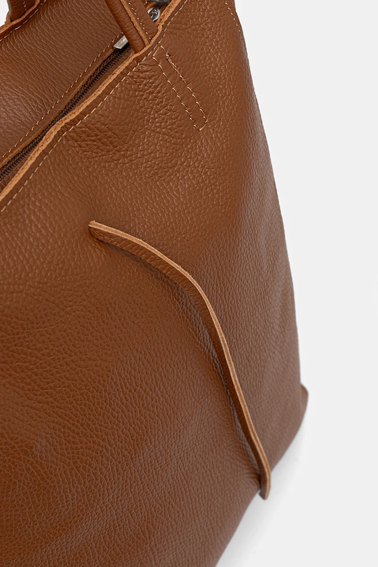 Answear.LAB torebka skórzana brązowy M075.hak