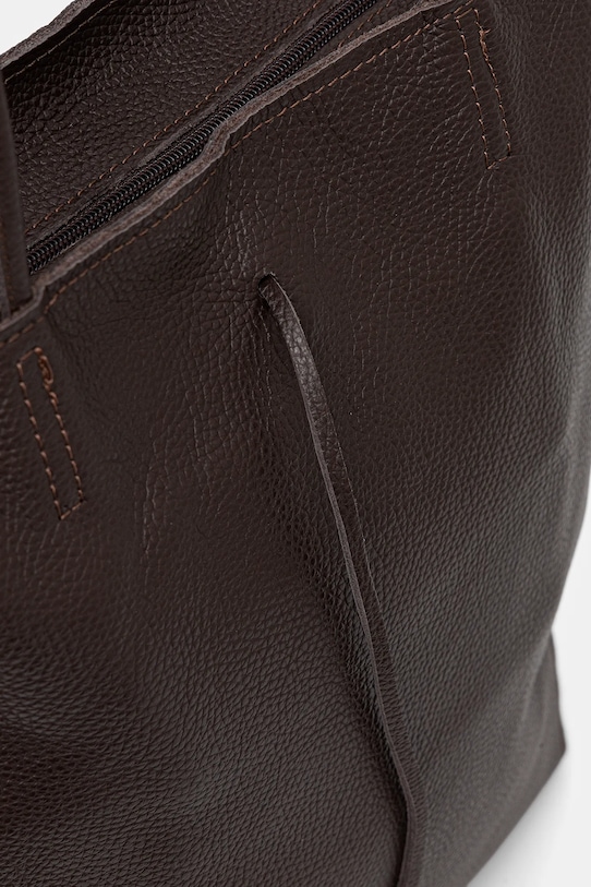 Answear.LAB torebka skórzana brązowy M075.hak