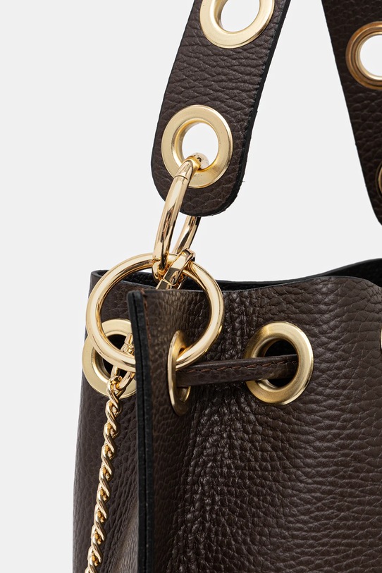 Answear.LAB torebka skórzana brązowy 926.hak