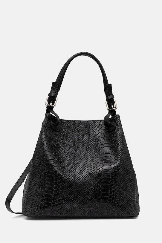 Answear.LAB poseta de piele uni negru 1000.070.hak