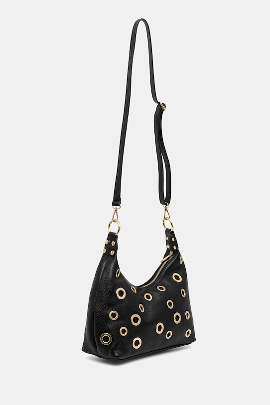 Шкіряна сумочка Answear.LAB 1284.hak чорний WA25