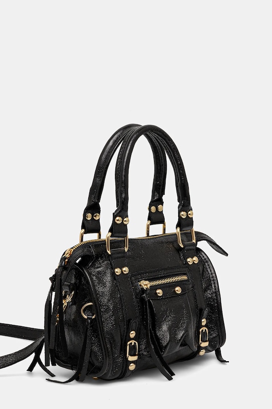 Δερμάτινη τσάντα Answear.LAB MBP081BG1.hak μαύρο WA25