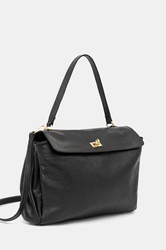 Answear.LAB poseta de piele MBP090HG3.hak negru WA25
