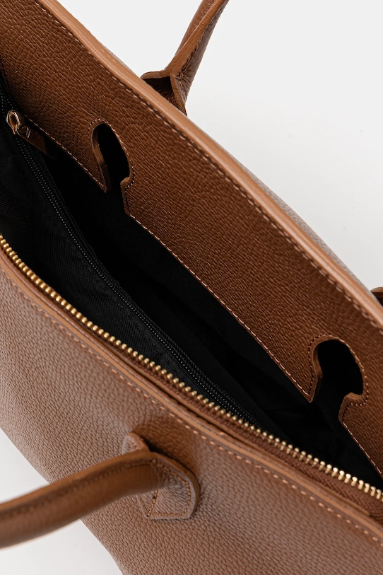 Kožna torba Answear.LAB MBP069HG3.hak smeđa