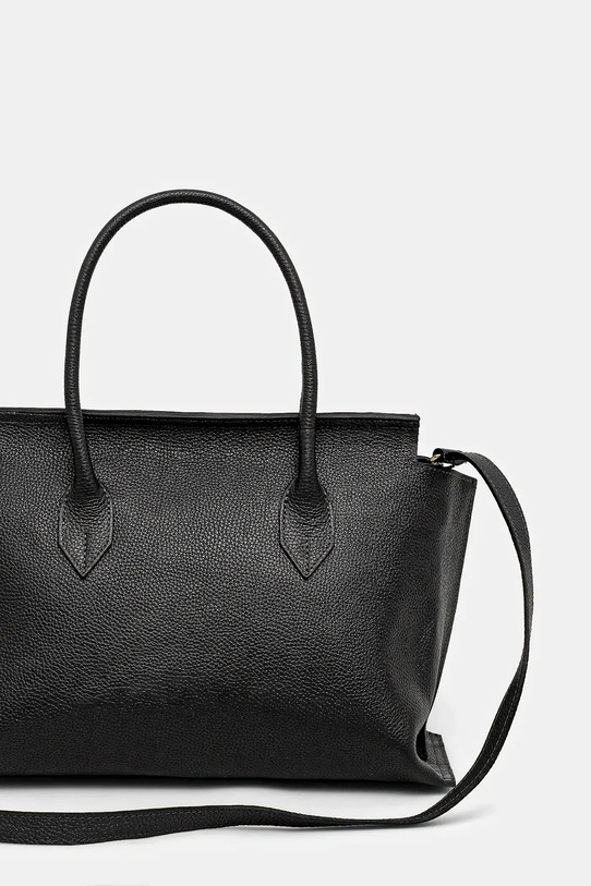 Αξεσουάρ Δερμάτινη τσάντα Answear.LAB MBP069HG3.hak μαύρο