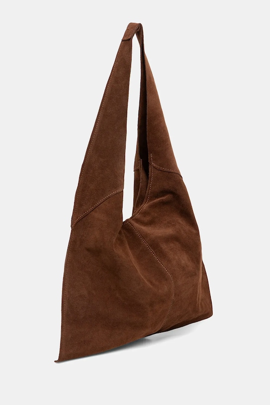 Answear.LAB borsa in pelle scamosciata MBP070HO3.iak marrone WA25