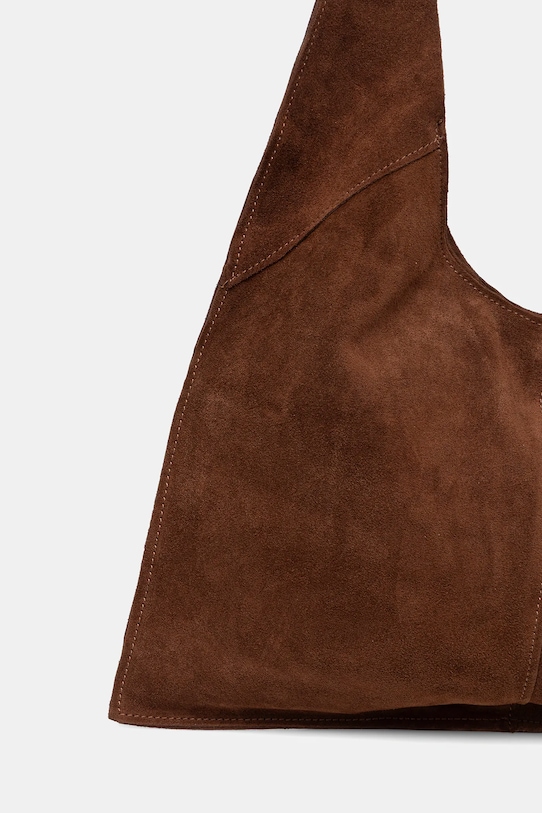 Accessori Answear.LAB borsa in pelle scamosciata MBP070HO3.iak marrone