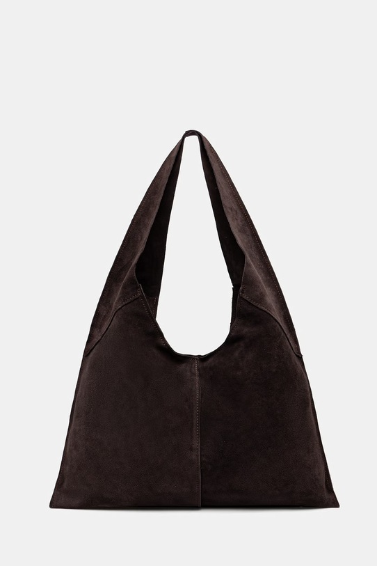 Answear.LAB velúr táska velúr bőr barna MBP070HO3.iak