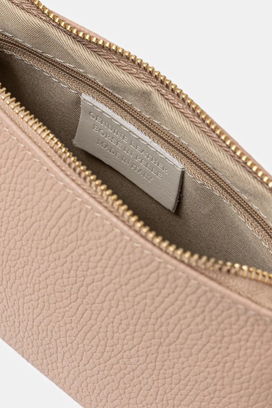 Answear.LAB torebka skórzana MBP086HO1.hak beżowy